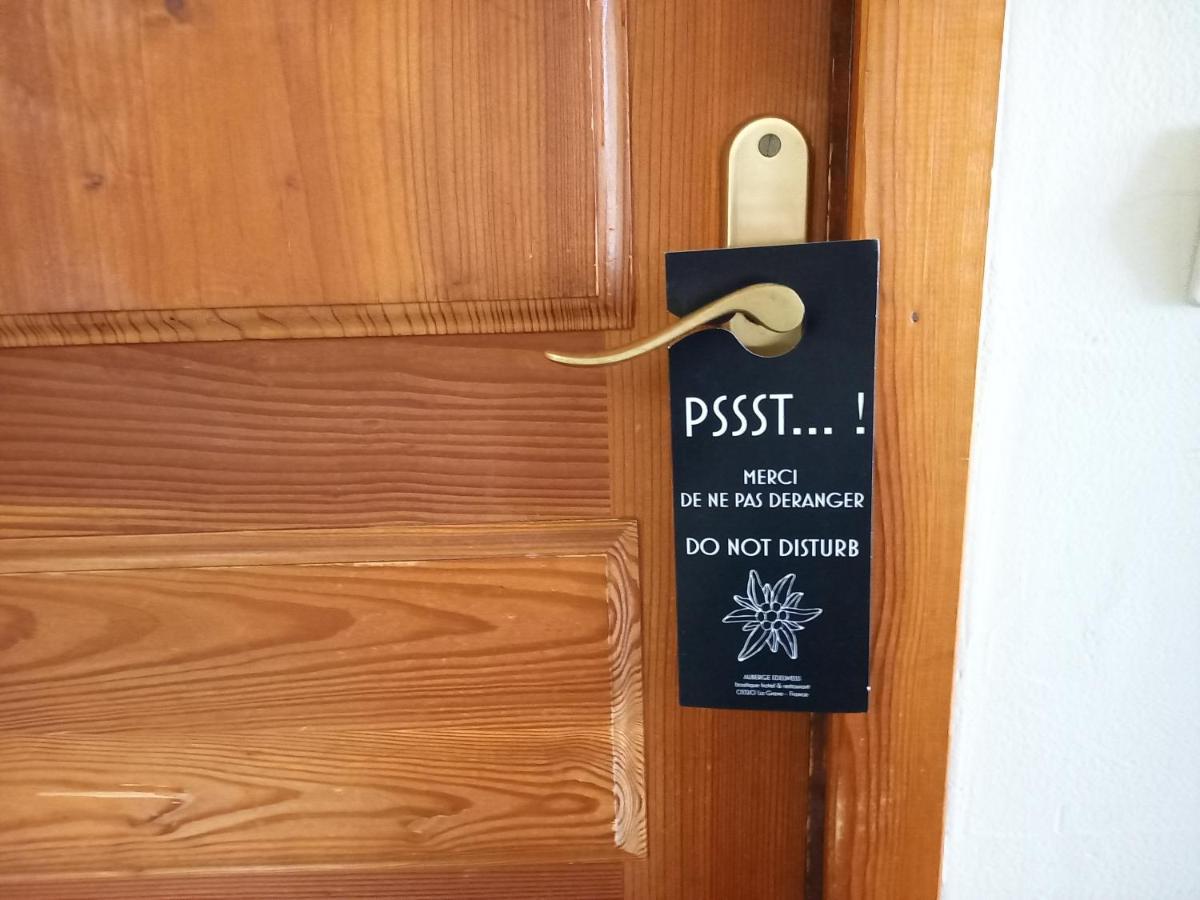 Hotel Auberge Edelweiss La Grave Eksteriør billede