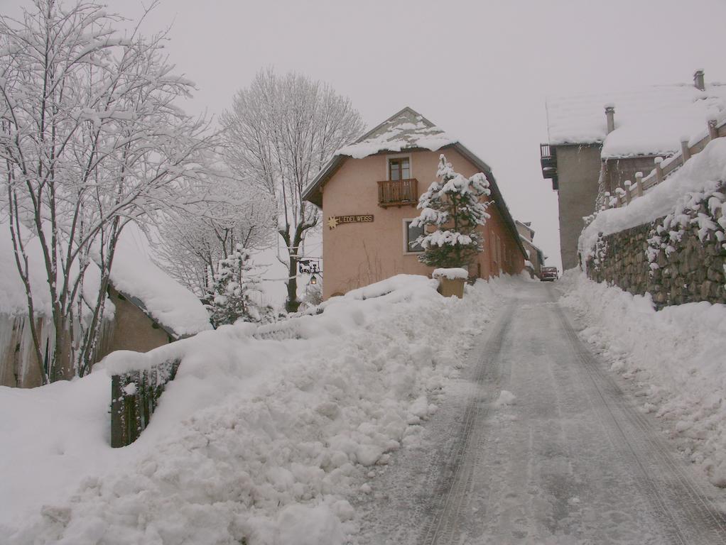 Hotel Auberge Edelweiss La Grave Eksteriør billede
